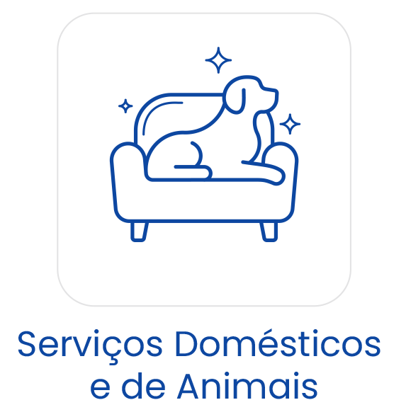 Serviços Domésticos e de Animais