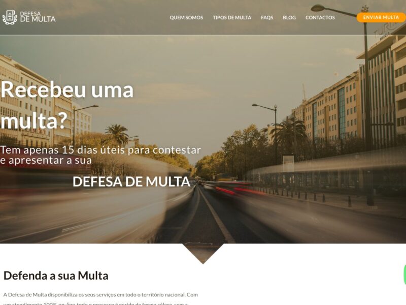 Defesa de Multa