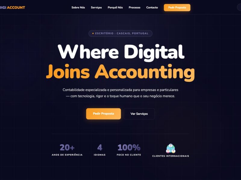 Digiaccount - Contabilidade, Consultoria e Serviços Digitais, Lda.