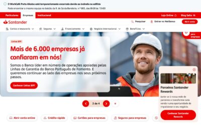 Direção Comercial Santander – Empresas Cascais Sintra