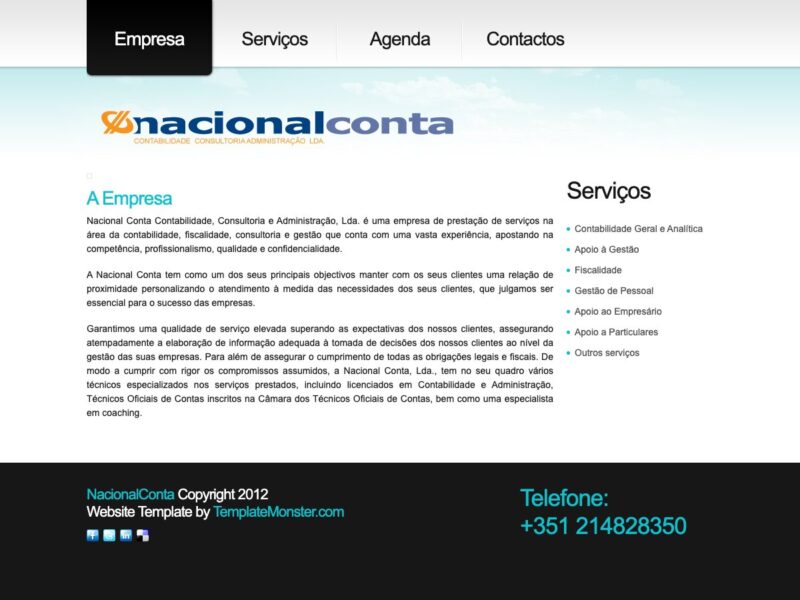 Nacional Conta Contabilidade