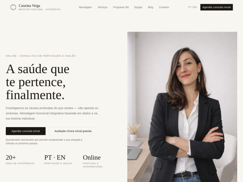 Catarina Veiga – Medicina Funcional Integrativa | Parede, Cascais