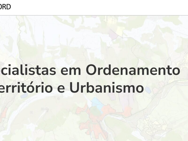 TERRIORD - Urbanismo e Ordenamento do Território