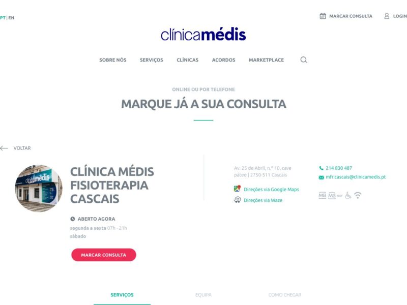 Clínica Médis Fisioterapia Cascais