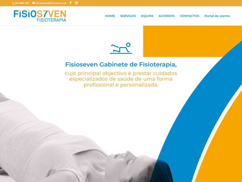 FISIOSEVEN, PHYSIOTHERAPY ROOM, LDA
