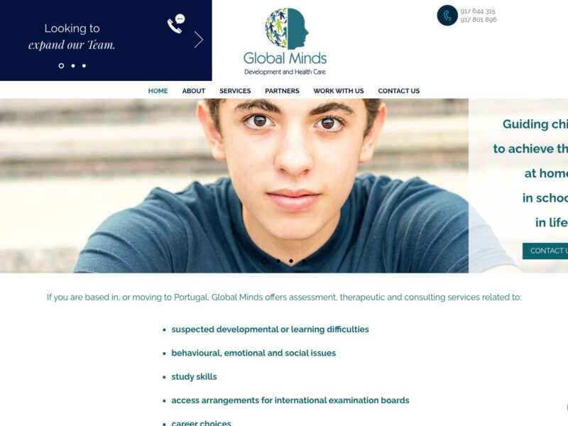 Global Minds - Development and Health Care