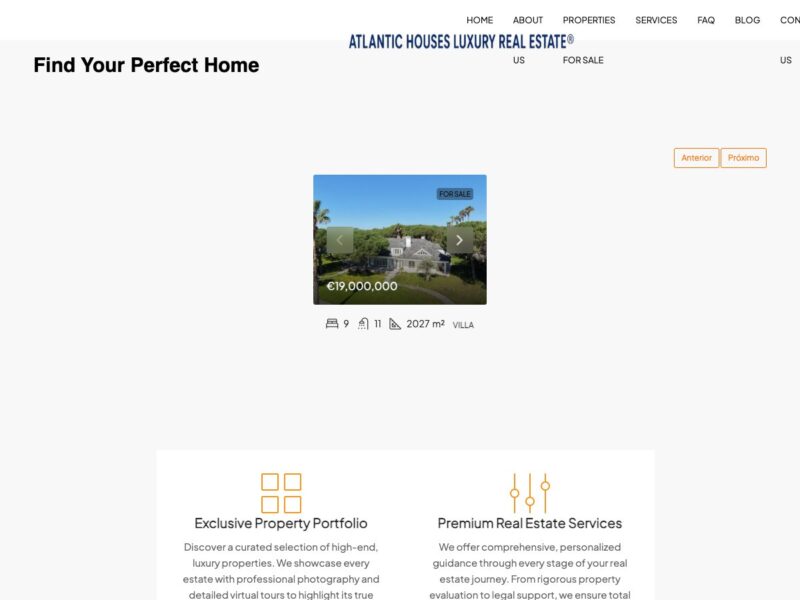 Atlantic Houses Luxury Real Estate