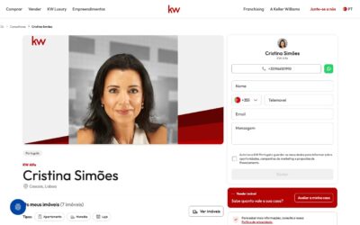 Cristina Simões, empresa CS IMOB by KW ALFA