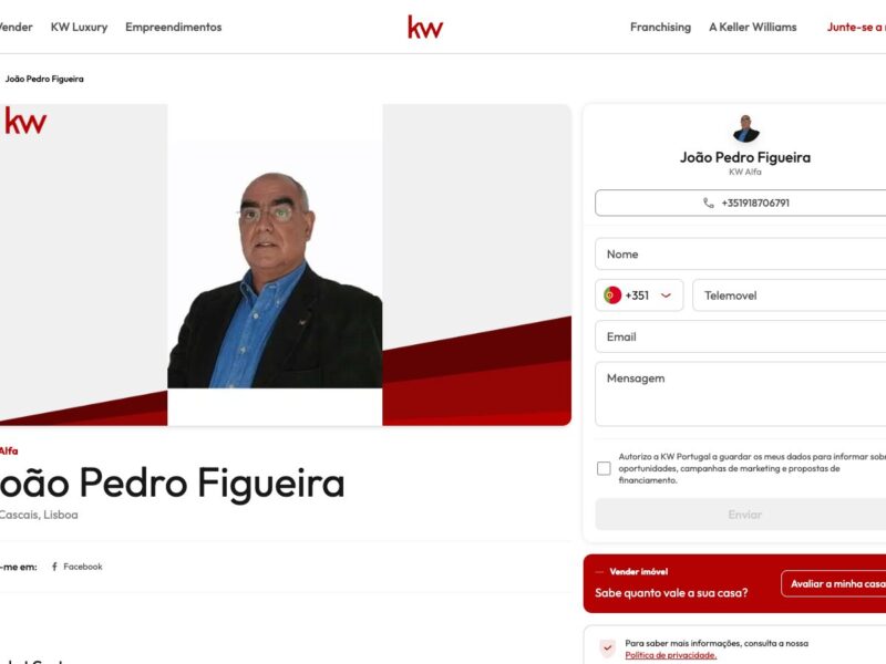 João Pedro Figueira - KW Consultoria Imobiliária
