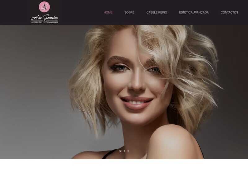 Ana Gonçalves, cabeleireiros e estética avançada