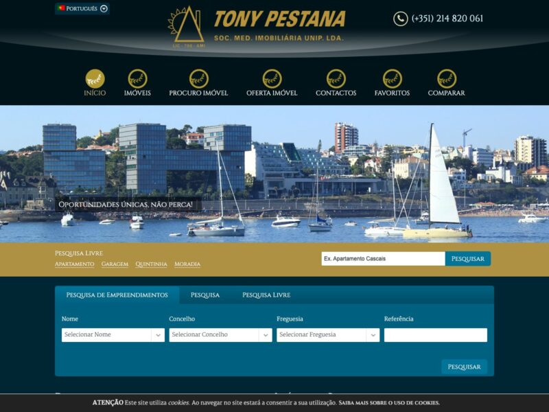 Tony Pestana - Sociedade De Mediação Imobiliária, Sociedade Unipessoal Lda.