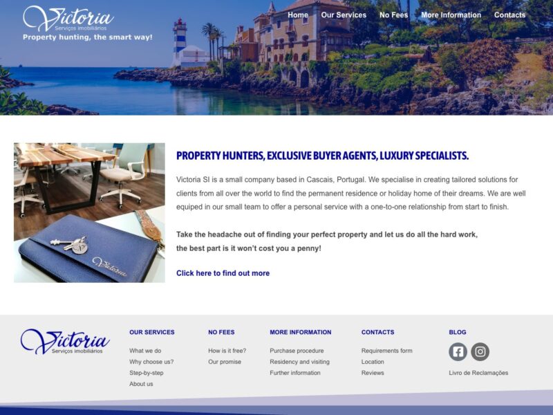 Victoria Serviços Imobiliários - Luxury Property Specialist