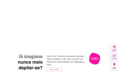CLÍNICA DO PÊLO - PAREDE - Especialistas Depilação laser Alexandrite e ND Yag
