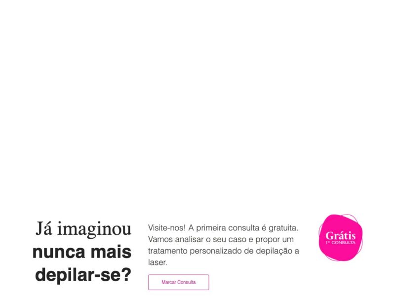CLÍNICA DO PÊLO - PAREDE - Especialistas Depilação laser Alexandrite e ND Yag