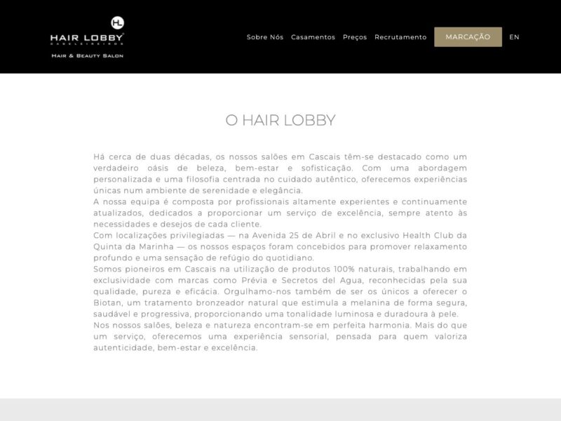 HairLobby Quinta da Marinha | Cascais