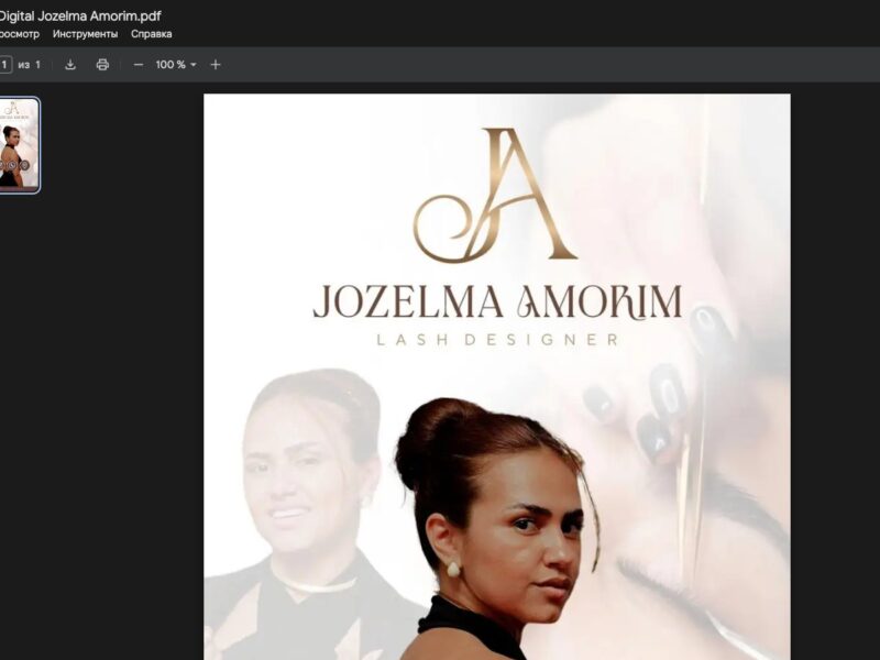 Jozelma Amorim | Pestanas & designer de sobrancelhas em Cascais