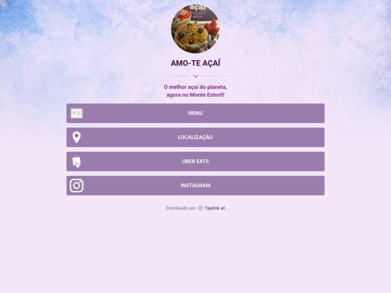 Amo-te Açaí (antigo Friends Açaí - Monte Estoril)