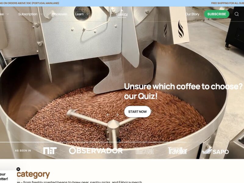 Fábrica Specialty Coffee & Roastery - Cascais