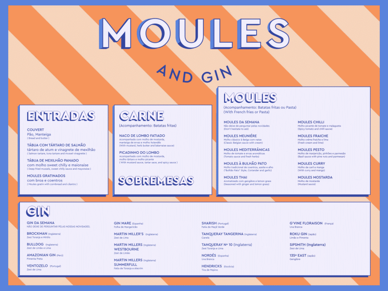 Moules & Gin