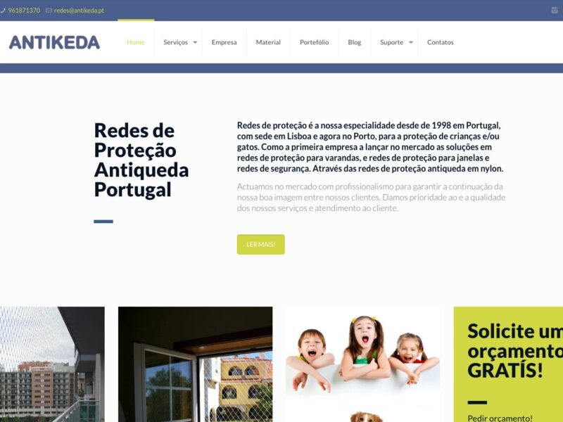 ANTIKEDA - Redes de Proteção para varandas Lisboa (Varandas e Janelas)