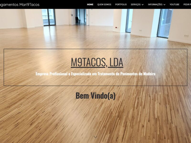 M9Tacos, LDA / Afagamento e Envernizamento de Soalho - Tacos - Chão Madeira