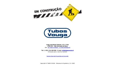 TUBOS VOUGA - Sistemas de Engenharia, S.A,