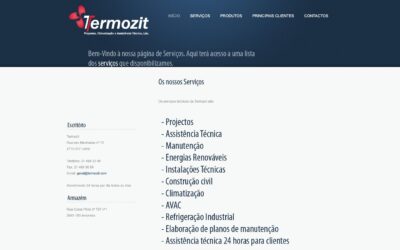 Termozit - Projectos, Climatização E Assistência Técnica, Lda