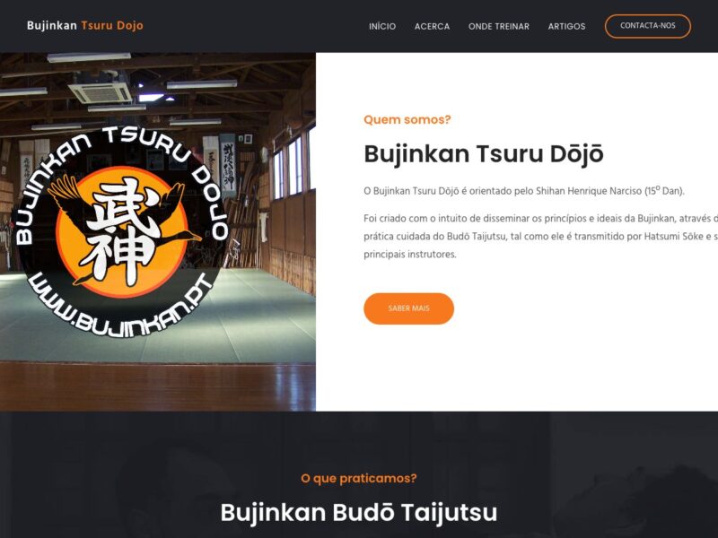 Buyukan - Bujinkan Tsuru Dojo Parede