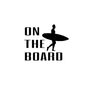 On the board