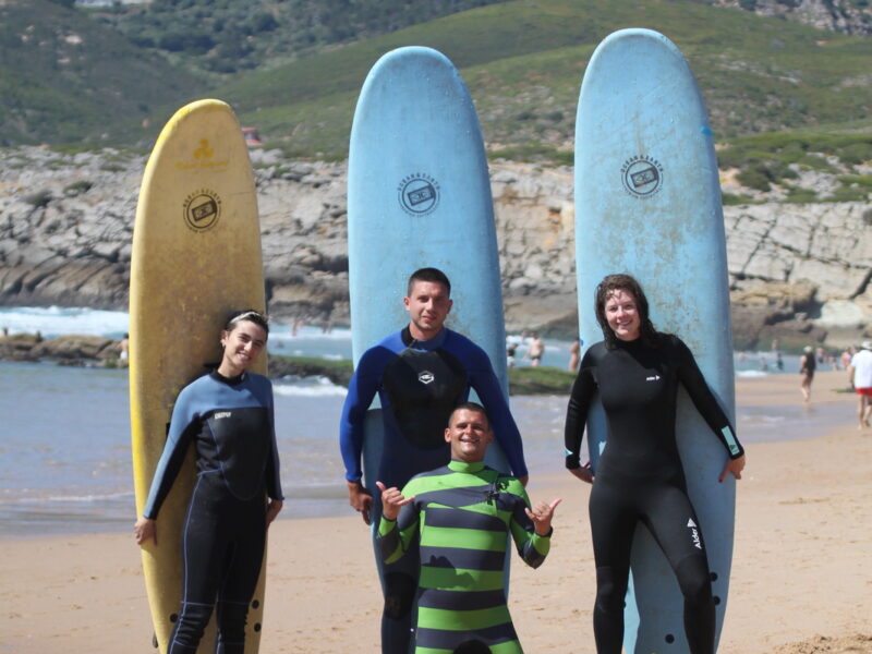 On the board