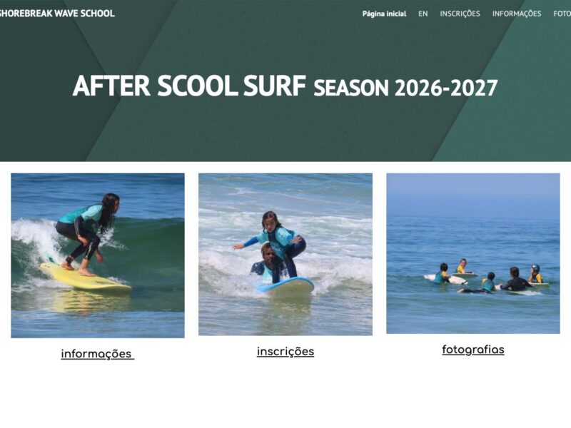 Shorebreak wave school